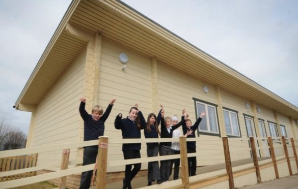 Timber classrooms